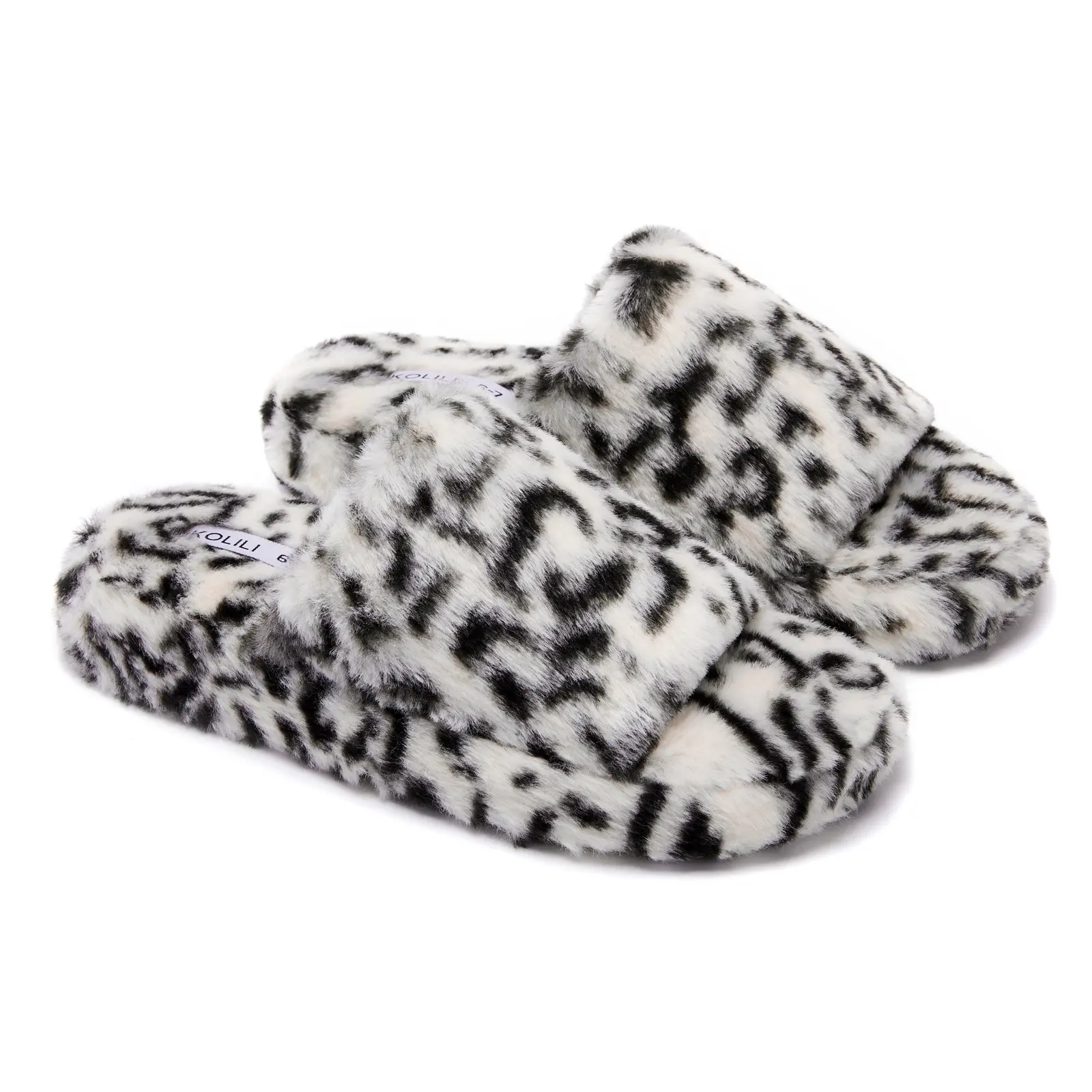 KOLILI Women's Warm Home Slippers Casual Soft Plush Lining Bedroom Sandals Walking Shoes Fashionable Comfortable Classic Versatile Girl Footwear with Anti-slip Sole tiktokshopbacktoschool