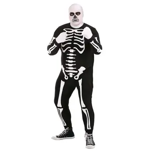 Plus Size Authentic Karate Kid Skeleton Suit for Adults