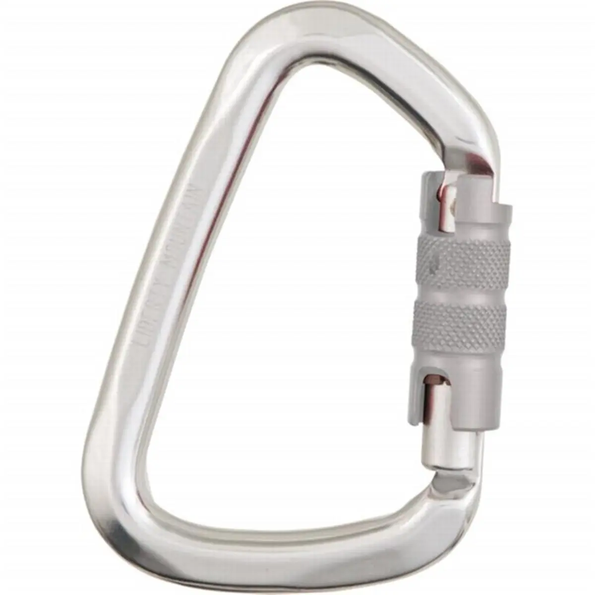 212 MAIN Oversized Sporty D-Shaped Aluminum Carabiner - 3Al Rating, 91g, Wall Climbing & Safety Harness Use, Outdoor Recreation Equipment, Sporty Carabiners
