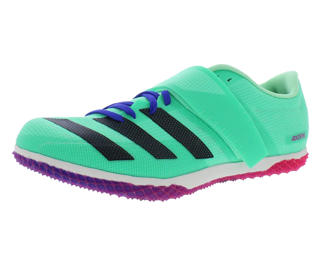Adidas Adizero HJ Unisex Spiked Athletic Sneakers - Lightweight Synthetic Closed Design for Track & Field High Jump, Unisex Wear, Training, Sneaker, Sports Shoes