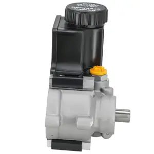 Power Steering Pump with Reservoir compatible for GM Type II Style 0.665 Shaft Aluminum