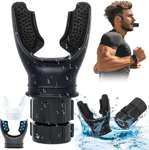 Portable Running Breathing Trainer Device, 1 Count Lung Breathing Trainer, Exercise Trainer with Resistance Adjustable, Easy to Clean and Use