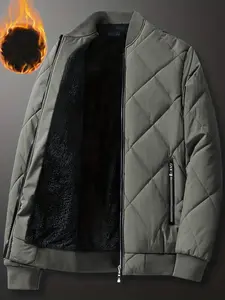 Men's Lightweight Comfortable Cotton Jacket, Daily Business Use, Work Office Jacket, Casual Wear, Warm and Soft Fabric, Perfect for Fall & Winter Seasons