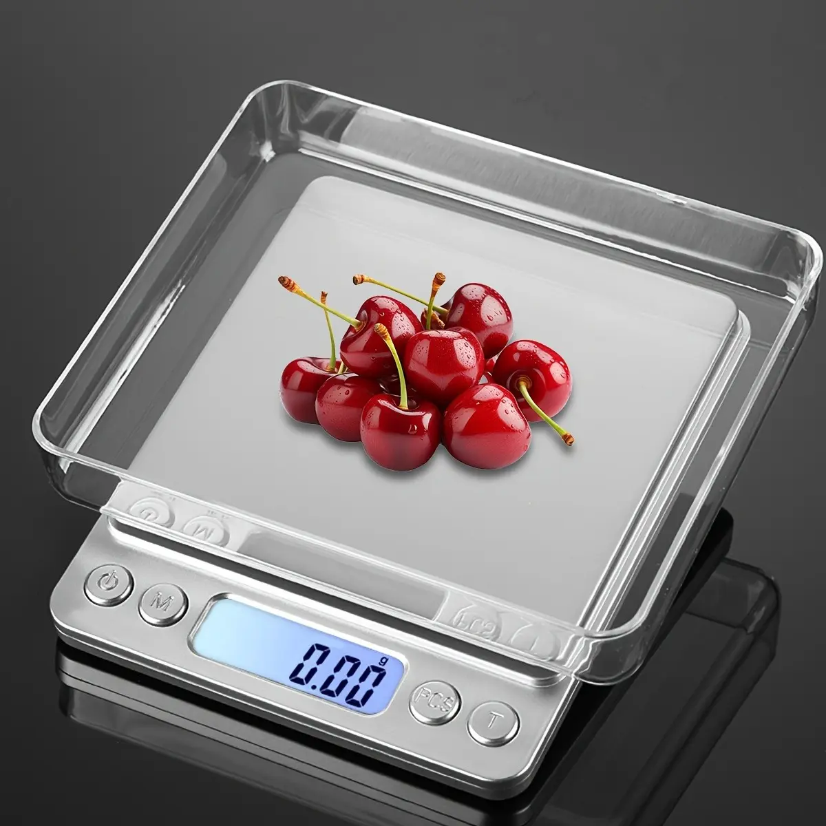 Digital Kitchen Food Scale - High Precision, Grams/Oz Measurement, Convenient for Baking & Meal Prep, Batteries-Included, Student-Friendly for Apartments & Dorms (Back-to-School Essential for Cooking)