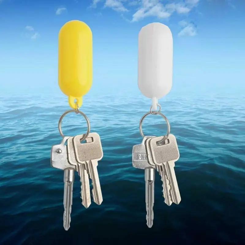 1pc Waterproof Floating Key Ring - Durable & Stylish Boat Keychain Pendant - Perfect for Kayaking, Fishing, Rafting, Surfing Adventures & Party Favors Stylish Keyring