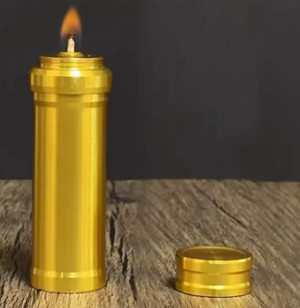 Ultralight Portable Alcohol Camping Stove - Small Windproof Spirit Burner for Backpacking & Survival Kits Ideal for Outdoor Enthusiasts