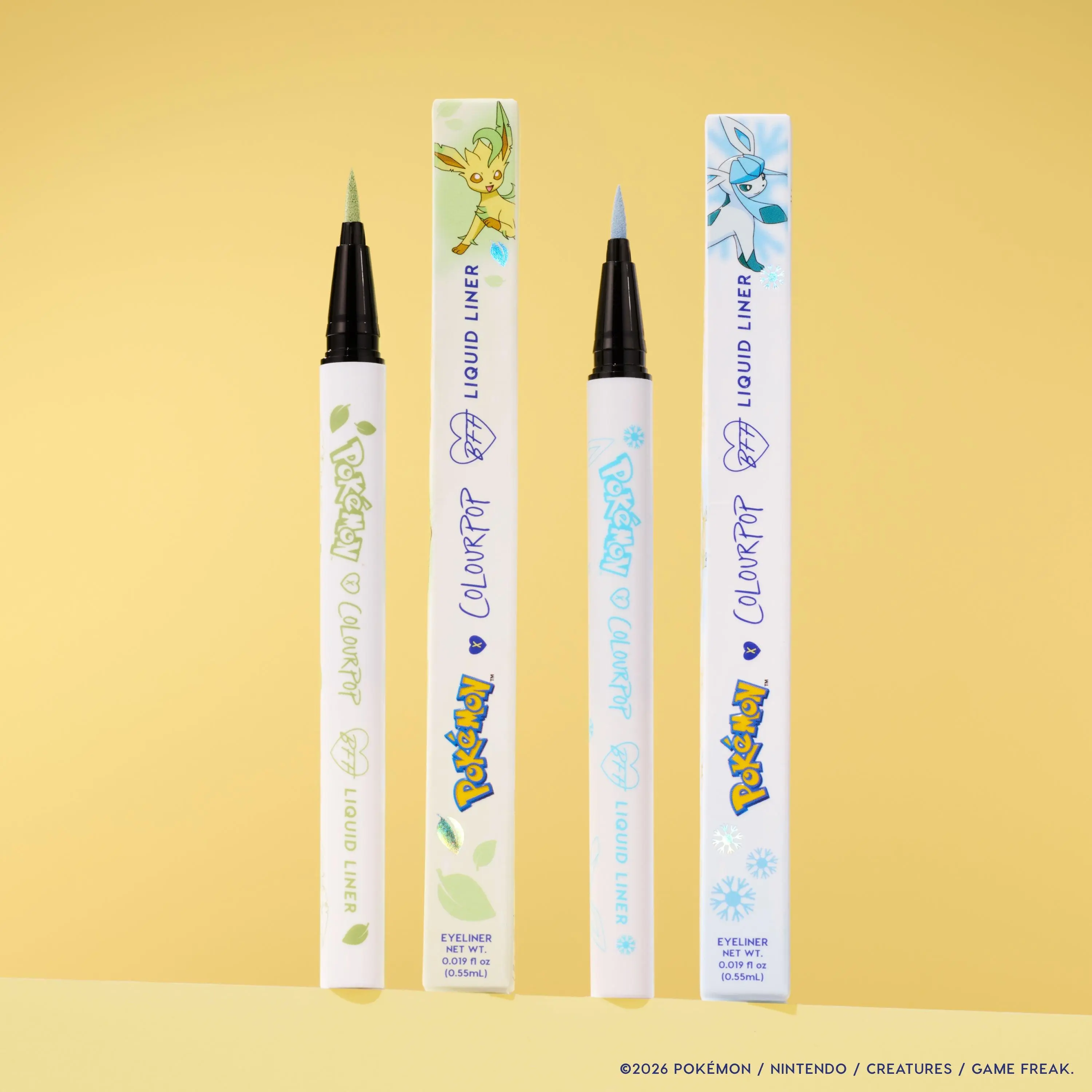 ColourPop x Pokémon: BFF Liquid Liner Duo