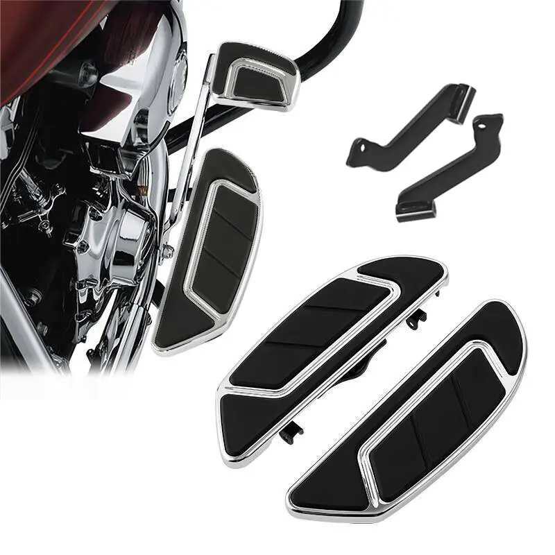 Motorcycle Driver & Rider Footboard Bracket, Compatible with Harley Softail Deluxe FLSTN (2005-2017)