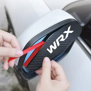 For Subaru Wrx Car Rearview Mirror Rain Cover, Waterproof Auto Accessories, Durable Automotive Parts, Easy Installation