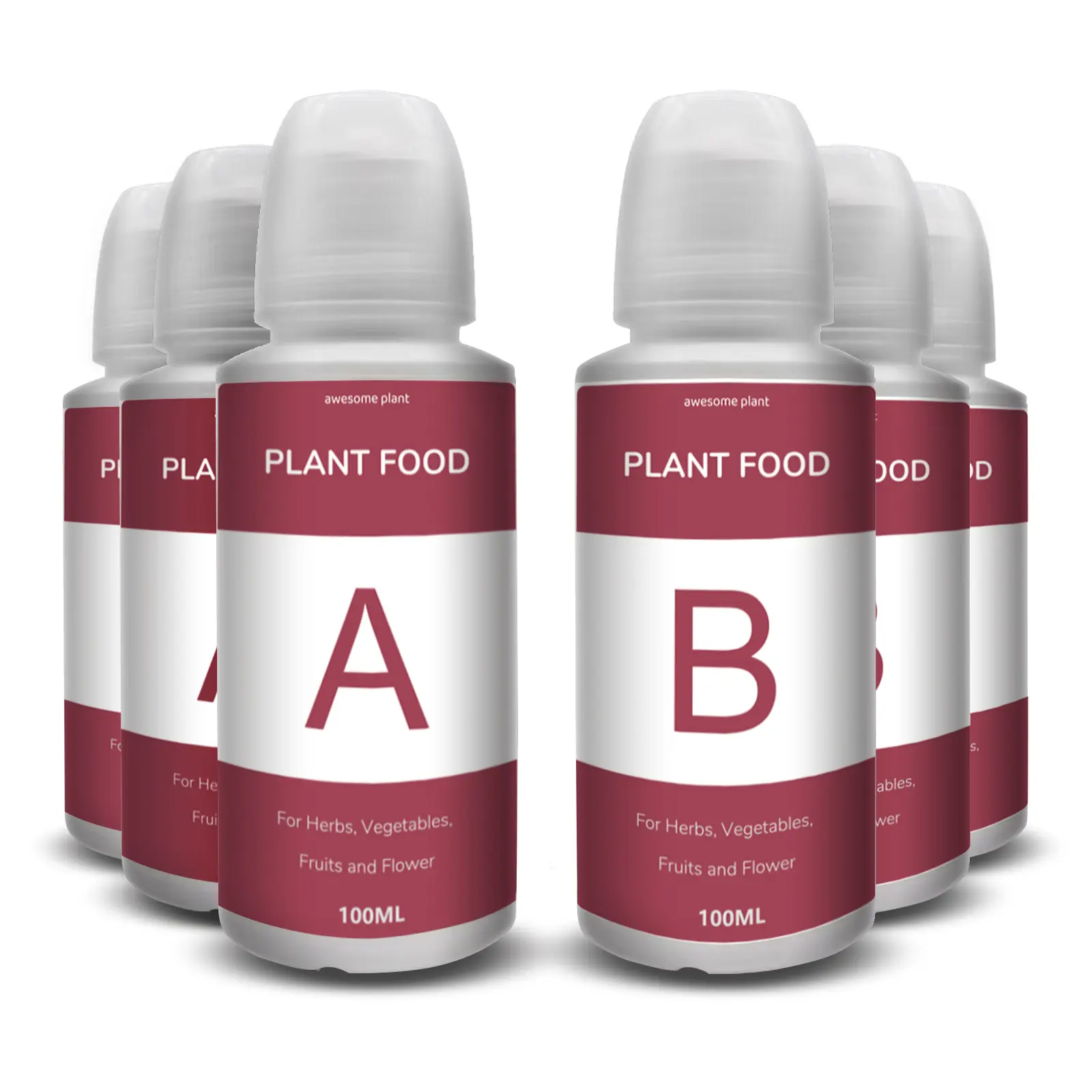 Awesome Plant Hydroponic Plant Food (9.9 oz. Pack),  Hydroponic Nutrients Fertilizer Replacement for Indoor Hydroponic Growing System, Compatible with AeroGarden and other models