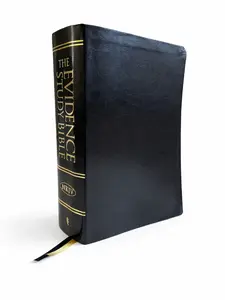 NKJV Evidence Study Bible (Black Leather) – Luxury Gift Edition in Presentation Box