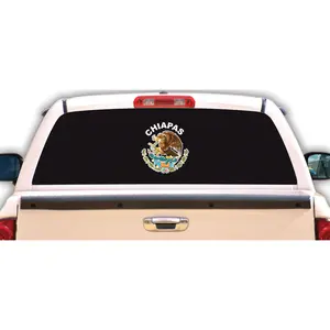 Chiapas Mexican Flag Eagle States Aguila Decal Car Window Laptop Vinyl Sticker Escudo
