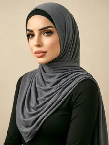 Women's Scarf & Turban, Polyester Scarf, Solid Color Versatile Headwrap, Fashionable Accessory for All Seasons, Elegant and Comfortable