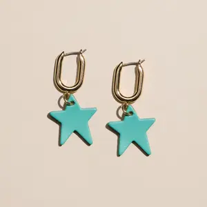 Lagoon Tate Star Huggie Earrings