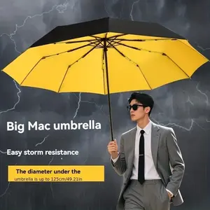 Auto open close big umbrella, durable thick canopy outdoor weather protection, Outdoor Sunshade Umbrella