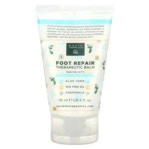 Earth Therapeutics Foot Repair, Therapeutic Balm, 4 fl oz (118 ml)