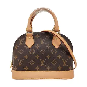 Pre-owned Louis Vuitton canvas Shoulder Bags Monogram Alma BB