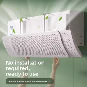 Air conditioner windshield anti-direct blowing baffle wall-mounted universal cover out trend transfer wind guide baby confinement artifact