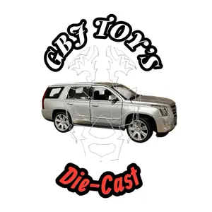 2017 CADILLAC  ESCALADE 1/27 Silver Diecast