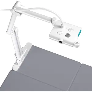 OKIOLABS  T-4K 8MP USB Document Camera for Teachers and Classroom, Online Teaching, Video Calling, Doc Camera for  PC Chromebook