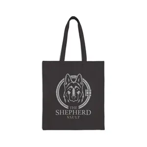 Vault Standard Tote Bag | German Shepherd Gear | Pet Lovers Tote | Symbol of The Shepherd Vault
