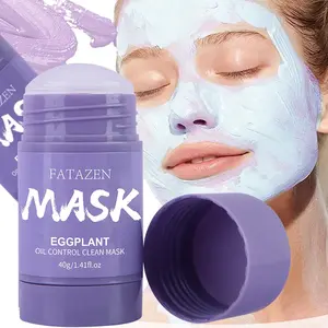 Oil-Control Mud Mask StickAbsorbs excess oil from pores, minimizes pores, improves acne, reduces red pimples, suitable for acne-prone skin, Hydrating Mask, Face Mask Stick
