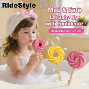 Cute Lollipop Bath Bomb – Colorful Bubble Bath Ball for Fun Bath Time