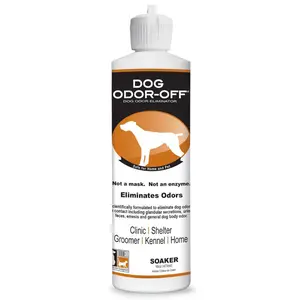 Dog Odor-Off 16oz Soaker - Pet Smell Odor Eliminator for Dog Urine, Feces Odors, Pet Odor Eliminator