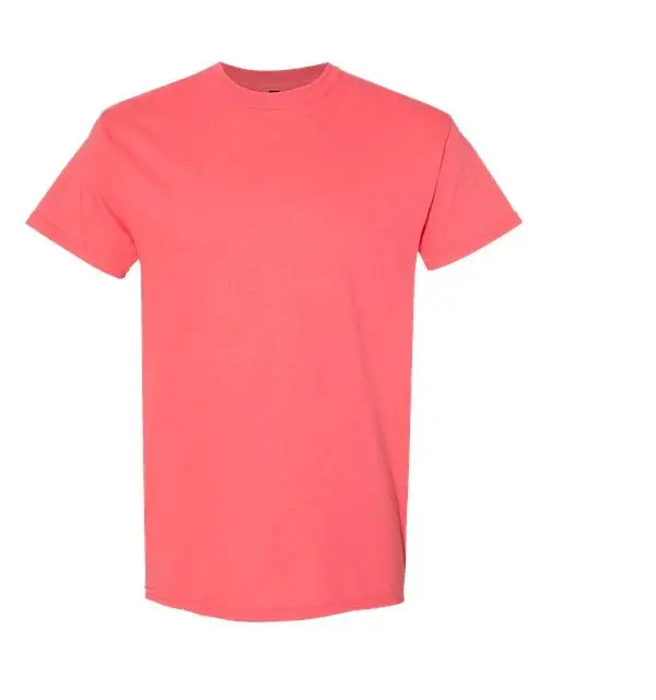 5-Pack Gildan Men's Heavy Cotton T-Shirt, Short Sleeve, Plain, G500/5000 - Durable, Comfortable, Basic Tee for Everyday Wear full color Menswear Streetwear Tshirt Top