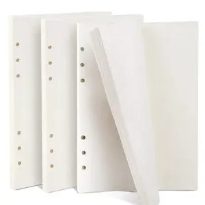 A5 Loose-Leaf Refill Paper - 6-Hole Refill Inner Pages, For Binder/Journal/Notebook/Diary, prefect for Back-to-School Season, Business Office, Home, Office Stationery