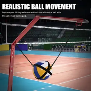 Volleyball Training Band, Bounce Serve Practice Strap, Basketball Hanging Rotating Ball Trainer, Sports Equipment for Skill Development