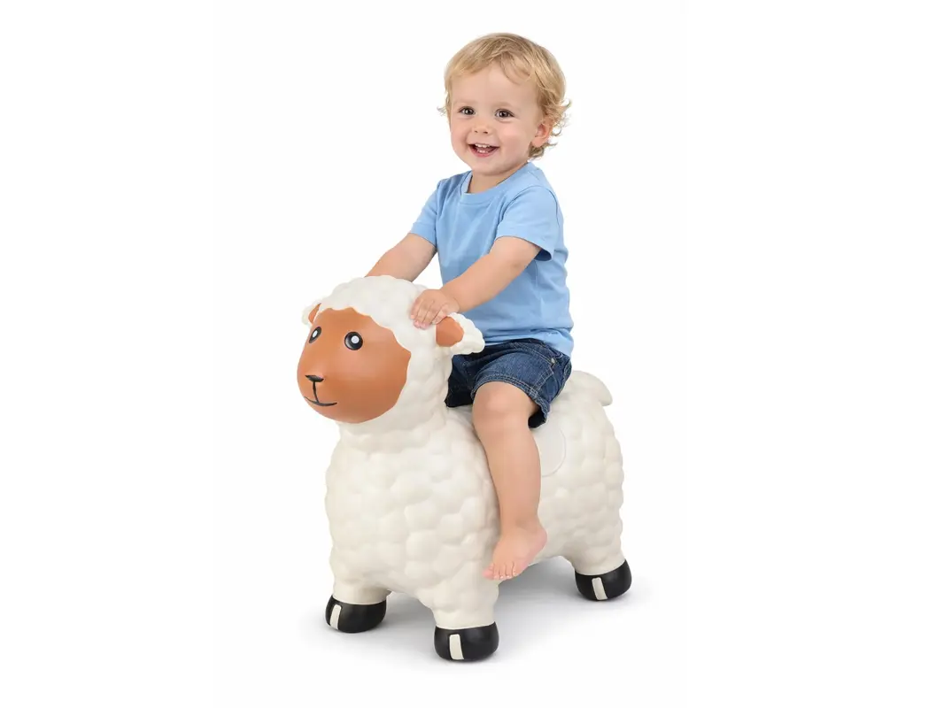 Soft Play Bouncy Hopper Lamb – Inflatable Ride-On for Toddlers