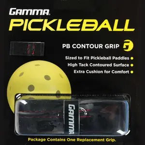 GAMMA Contour Grip – Black Pickleball Paddle Grip Tape
