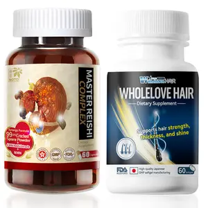 Cortisol Balance & Hair Growth Bundle  energy mood  support Hair Shedding & Thinning Stack Bio-Hack for Hair Restoration& Deep Sleep, Mushroom Adaptogens Hair Rescue System Grow Thicker Hair with Saw Palmetto Natural Anxiety Remedy anti-aging summervibes