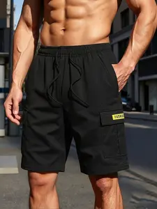 Men's Summer Gym Shorts, Breathable Five-Quarter Work Pants, Outdoor Versatile Clothing, Comfortable and Stylish
