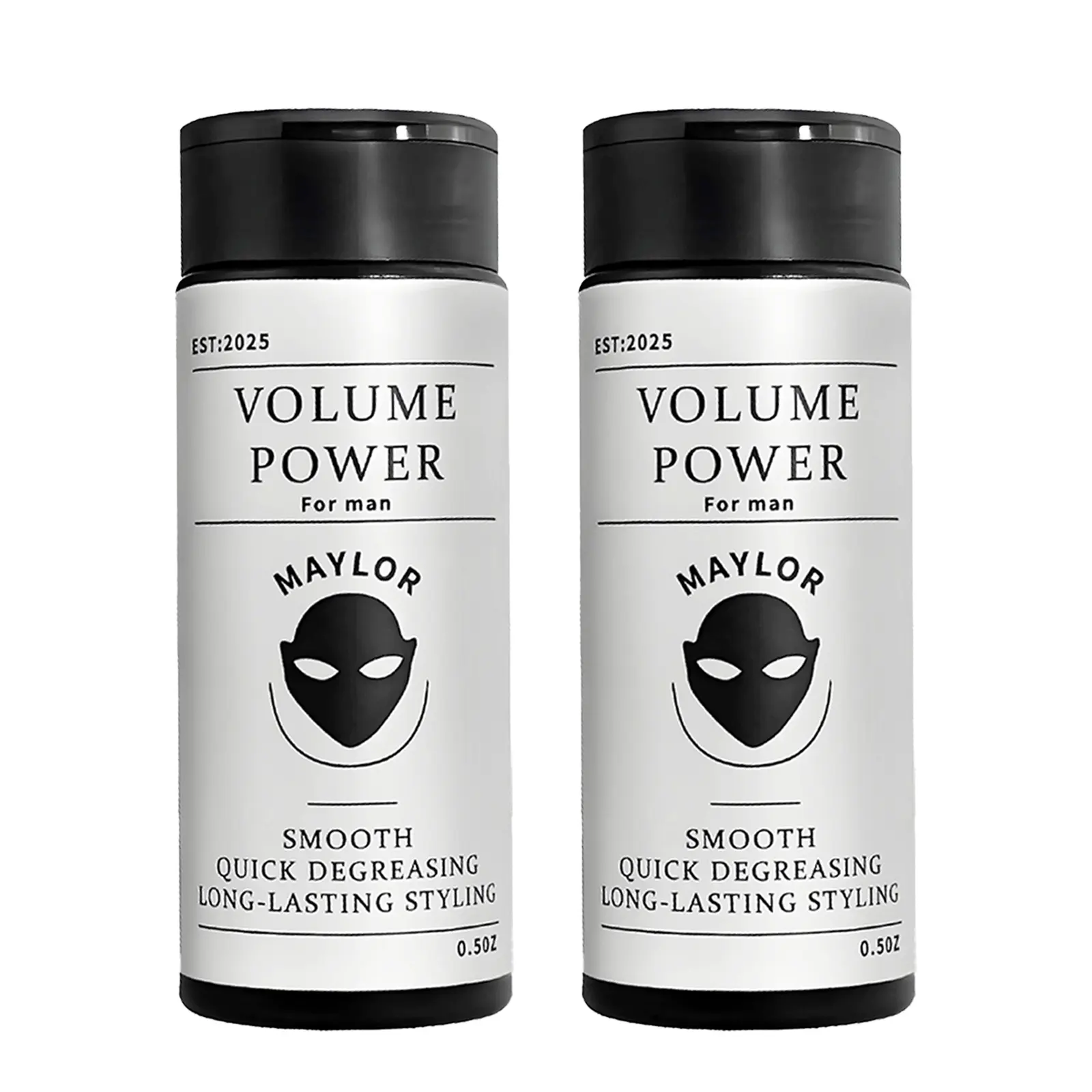 MAYLOR Men's hair powder, Easy to Apply - Instantly Adds Texture & Volume, All-Natural Ingredients, Strong Hold, Hair Powder for Men,Non-Sticky, Natural Look