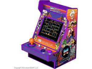MY ARCADE Data East Hits Nano Player - 4.5" Fully Playable Portable Mini Arcade Machine with 208 Retro Games, 2.4" Screen Color display
