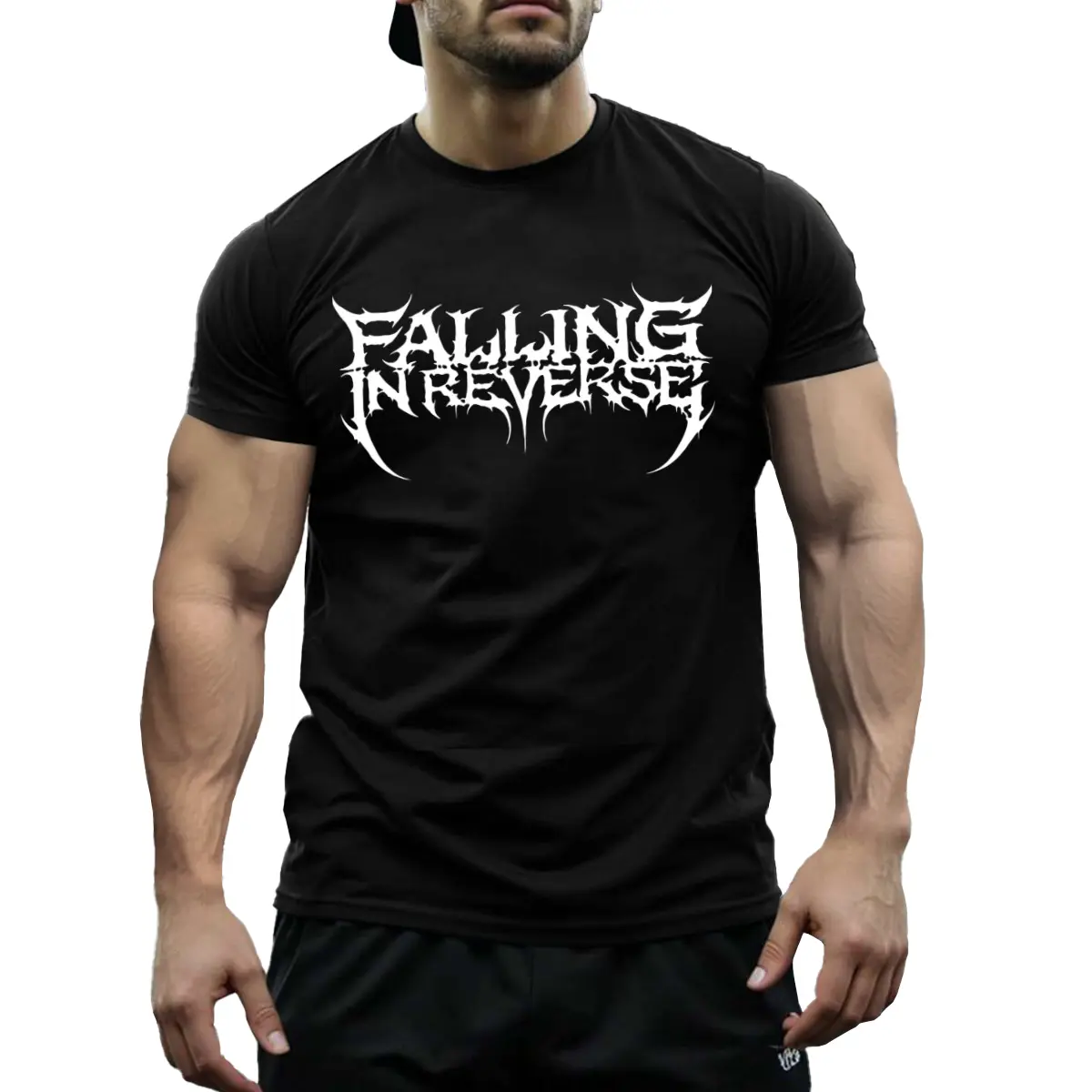 Falling In Reverse Vintage Retro Rock Band Graphic T-Shirt for Men Women, Emo Post Hardcore Music Tee, Casual Comfort Concert Top, Tour Merch Style Outfit for Rock Shows or Daily Wear,streetwear,athletic
