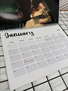 Kelani Calendar 2026, Merch For Fan, Home Decor, New Year Fan Gift