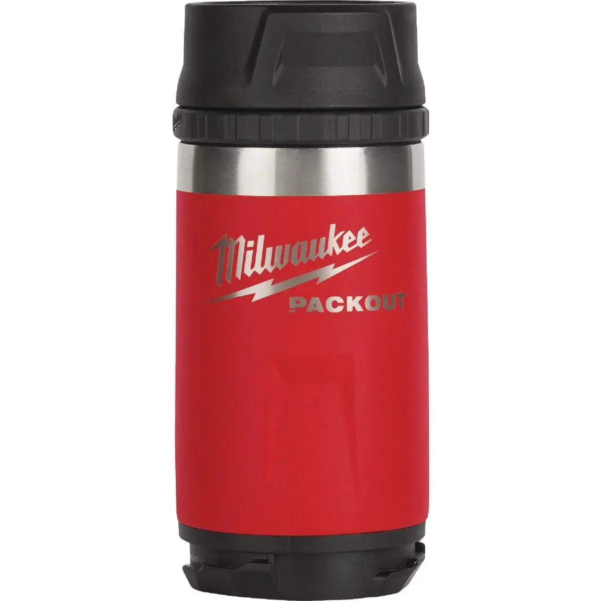 Milwaukee Electric Tool 146370 12 oz Metal Sip Bottle - Red