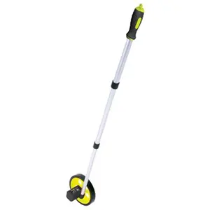 212 MAIN 4-Inch Measuring Wheel, Hi Viz Green Komelon USA 416-ML1212 Model with Push Button, Magnifier Lens, Twist Handle, Magnifier Device