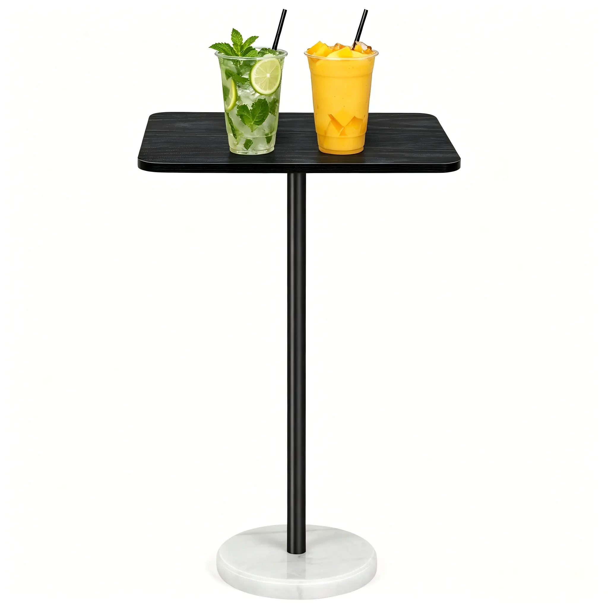 Marble Base Side Table, Tall Pedestal Table, Sofa End Table, Accent Side Table, Laptop Snack Table, Bar Cocktail Table, Patio Outdoor Side Table, Small Living Room Side Table, Apartment Side Table