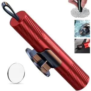 Upgraded car safety hammer, seat belt cutter, window breaker, emergency escape tool; 2-in-1 car safety hammer; underwater safety hammer window breaker; suitable for cars.