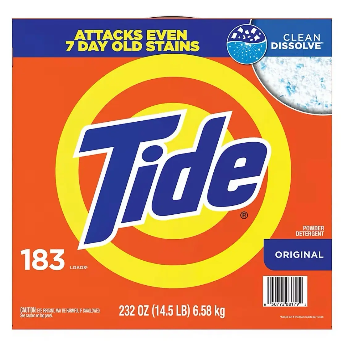 Tide Powder Laundry Detergent, 209oz. - Original Scent