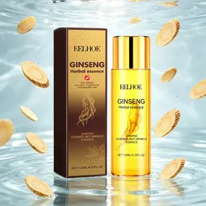 Ginseng Anti-Wrinkle & Revitalizing Essence - Natural Ginseng Extract, Deeply Firms Skin, Minimizes Pores, Reduces Fine Lines & Wrinkles, Lifts & Brightens Dull Skin, Long-Lasting Hydration, Improves Elasticity & Smoothness for Youthful, Glowing Skin