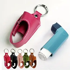 Leather-Like Tow Bag Keychain, Portable Car Key Holder, Outdoor Travel Tie Bottle Cover, Practical Anti-Loss, Perfect Christmas Gift, Waterproof Refillable Keychain