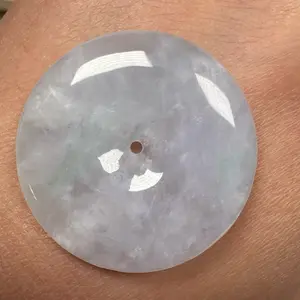 Purple Jadeite Jade donut (no certificate)