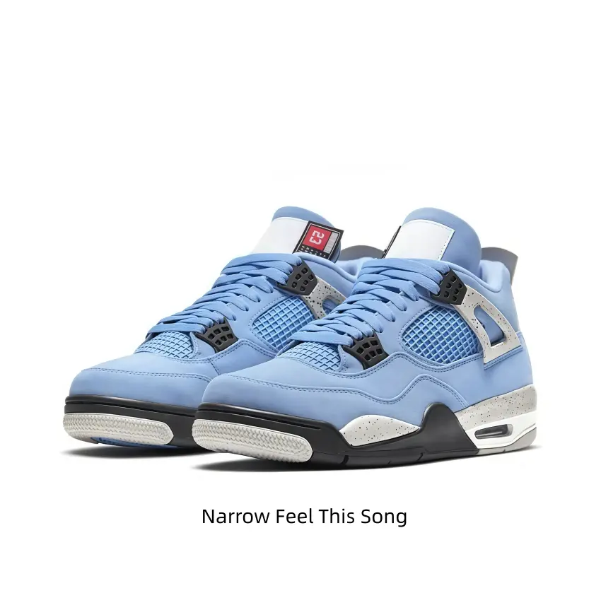 Vintage high-top trainers constructed from textured suede and breathable mesh adopt a clean university blue tone with black and speckled white accents, this eye-catching pair perfectly matches street, minimalist and preppy outfit styles.