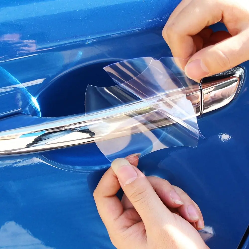 5Pcs Transparent Car Handle Protective Film Stickers for Audi Sline S Line A3 A4 A5 A6 Q2 Q3 Q5 Q7 S6 S7 S8 S5 RS3 RS4 avant