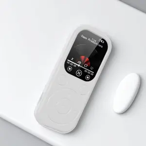 Bluetooth MP3 Audio Player, 5.4 Version, Type-C Port for Fast Charging, Expandable Memory Card Support, FM Recording, E-Book Capable, Chargeable Music Player with Protective Case